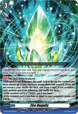 Image for Fire Regalis (DZ-BT06/020EN) [DZ-BT06: Generation Dragenesis] - Cardfight Vanguard