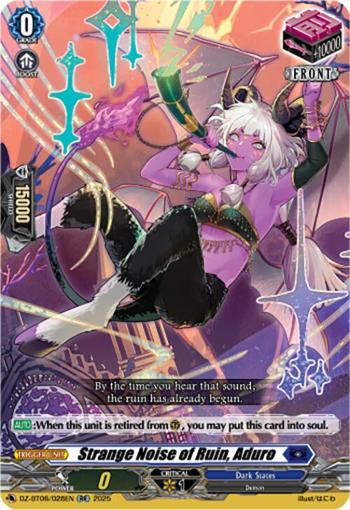 Image for Strange Noise of Ruin, Aduro (DZ-BT06/028EN) [DZ-BT06: Generation Dragenesis] - Cardfight Vanguard