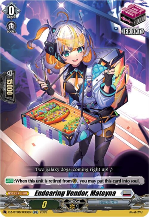 Image for Endearing Vendor, Mateyna (DZ-BT06/033EN) [DZ-BT06: Generation Dragenesis] - Cardfight Vanguard