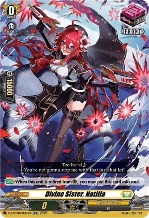 Image for Divine Sister, Natilla (DZ-BT06/037EN) [DZ-BT06: Generation Dragenesis] - Cardfight Vanguard