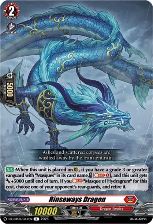 Image for Rinseways Dragon (DZ-BT06/047EN) [DZ-BT06: Generation Dragenesis] - Cardfight Vanguard