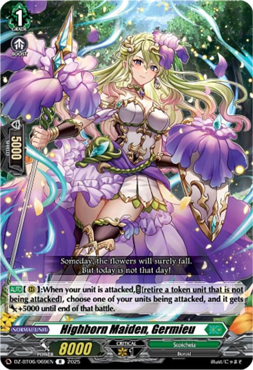 Image for Highborn Maiden, Germieu (DZ-BT06/069EN) [DZ-BT06: Generation Dragenesis] - Cardfight Vanguard