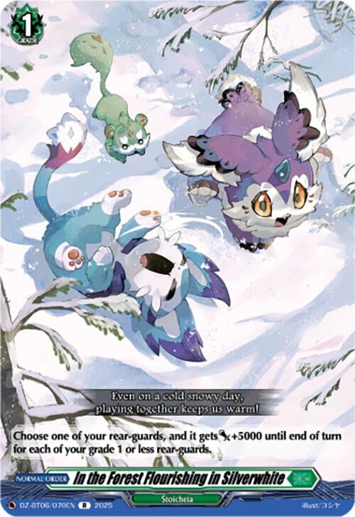Image for In the Forest Flourishing in Silverwhite (DZ-BT06/070EN) [DZ-BT06: Generation Dragenesis] - Cardfight Vanguard