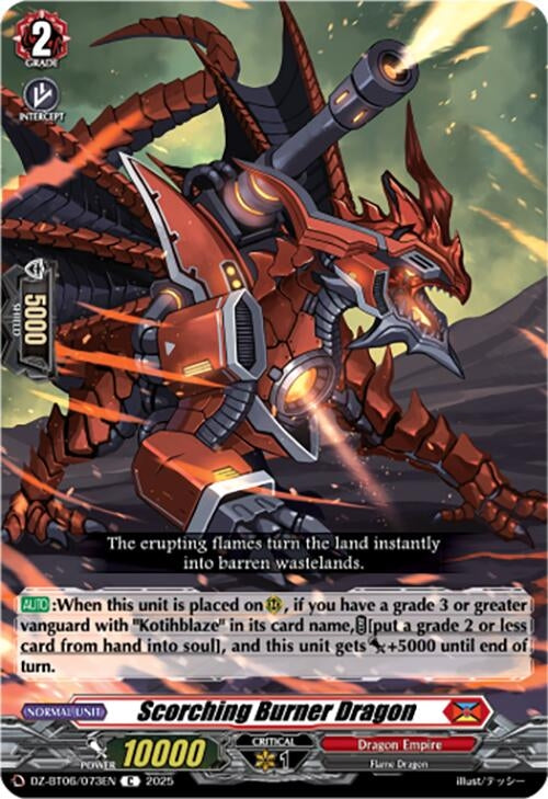 Image for Scorching Burner Dragon (DZ-BT06/073EN) [DZ-BT06: Generation Dragenesis] - Cardfight Vanguard