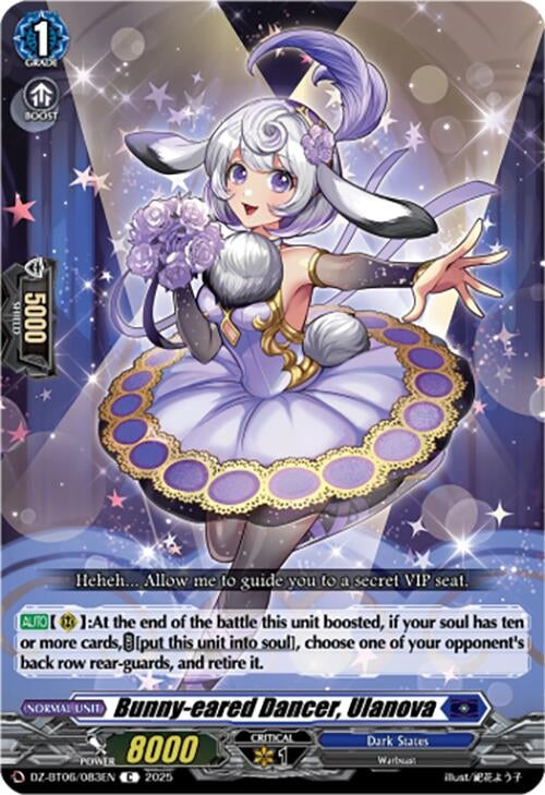 Image for Bunny-eared Dancer, Ulanova (DZ-BT06/083EN) [DZ-BT06: Generation Dragenesis] - Cardfight Vanguard
