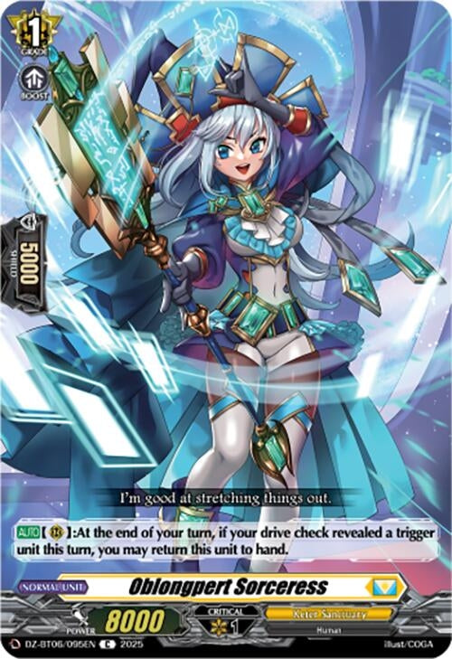 Image for Oblongpert Sorceress (DZ-BT06/095EN) [DZ-BT06: Generation Dragenesis] - Cardfight Vanguard
