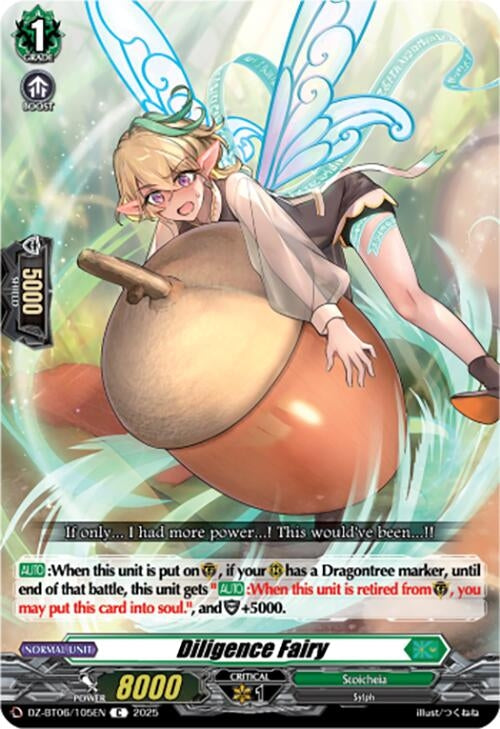 Image for Diligence Fairy (DZ-BT06/105EN) [DZ-BT06: Generation Dragenesis] - Cardfight Vanguard