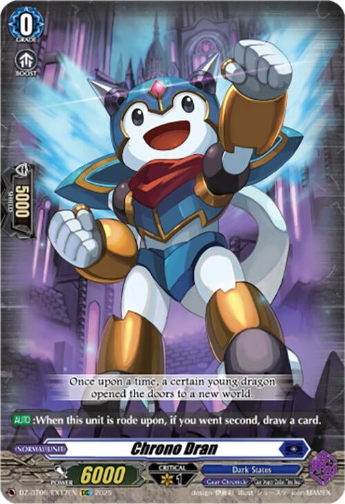 Image for Chrono Dran (EXC) (DZ-BT06/EX17EN) [DZ-BT06: Generation Dragenesis] - Cardfight Vanguard