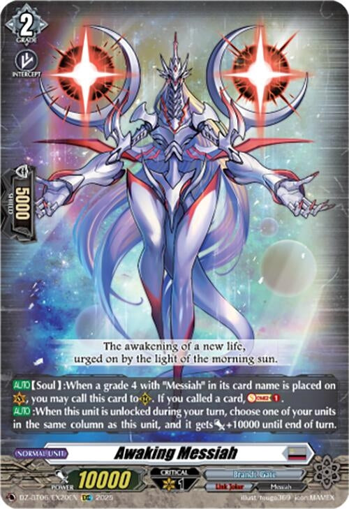 Image for Awaking Messiah (EXC) (DZ-BT06/EX20EN) [DZ-BT06: Generation Dragenesis] - Cardfight Vanguard