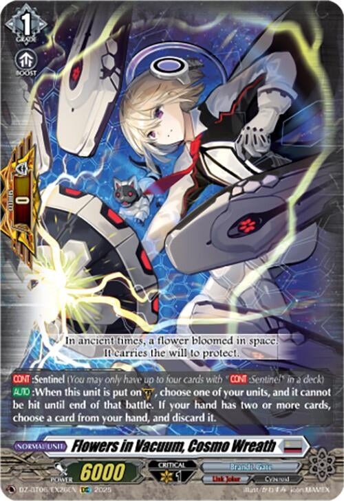 Image for Flowers in Vacuum, Cosmo Wreath (EXC) (DZ-BT06/EX26EN) [DZ-BT06: Generation Dragenesis] - Cardfight Vanguard