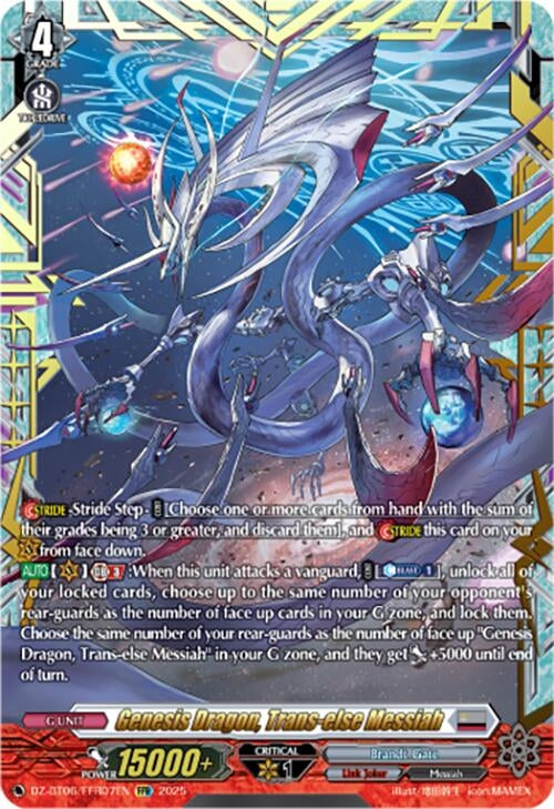 Image for Genesis Dragon, Trans-else Messiah (FFR) (DZ-BT06/FFR07EN) [DZ-BT06: Generation Dragenesis] - Cardfight Vanguard