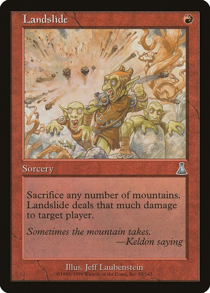 Landslide (92) [UDS] - MTG Single