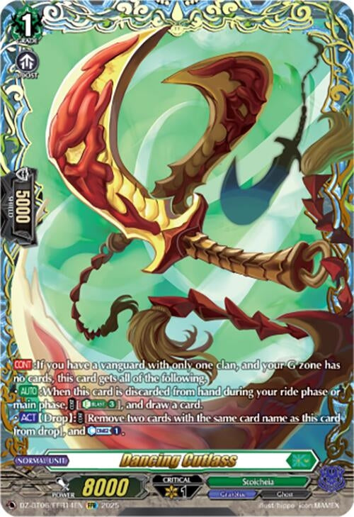 Image for Dancing Cutlass (FFR) (DZ-BT06/FFR14EN) [DZ-BT06: Generation Dragenesis] - Cardfight Vanguard