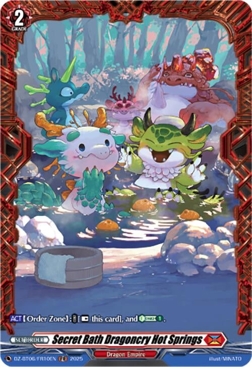 Image for Secret Bath Dragoncry Hot Springs (FR) (DZ-BT06/FR10EN) [DZ-BT06: Generation Dragenesis] - Cardfight Vanguard