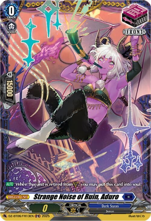 Image for Strange Noise of Ruin, Aduro (FR) (DZ-BT06/FR13EN) [DZ-BT06: Generation Dragenesis] - Cardfight Vanguard