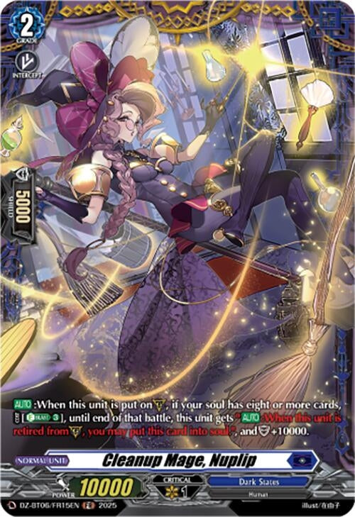 Image for Cleanup Mage, Nuplip (FR) (DZ-BT06/FR15EN) [DZ-BT06: Generation Dragenesis] - Cardfight Vanguard