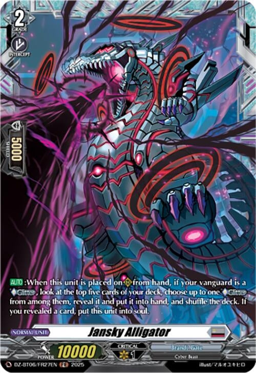 Image for Jansky Alligator (FR) (DZ-BT06/FR27EN) [DZ-BT06: Generation Dragenesis] - Cardfight Vanguard