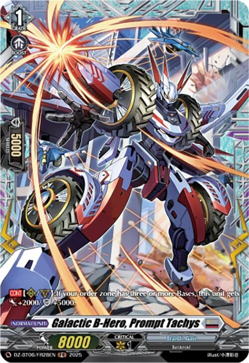 Image for Galactic B-Hero, Prompt Tachys (FR) (DZ-BT06/FR28EN) [DZ-BT06: Generation Dragenesis] - Cardfight Vanguard