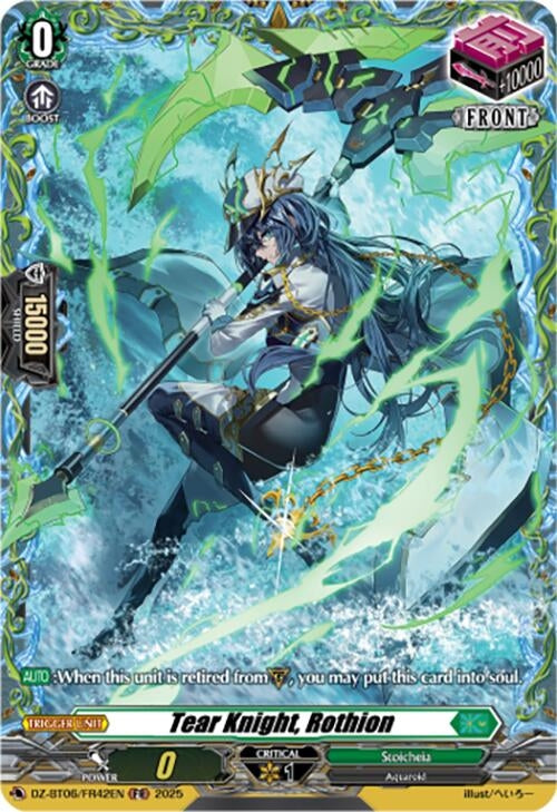 Image for Tear Knight, Rothion (FR) (DZ-BT06/FR42EN) [DZ-BT06: Generation Dragenesis] - Cardfight Vanguard