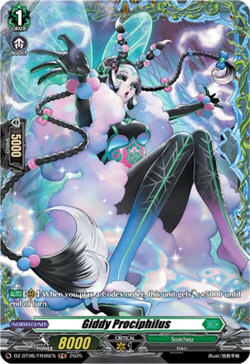 Image for Giddy Prociphilus (FR) (DZ-BT06/FR46EN) [DZ-BT06: Generation Dragenesis] - Cardfight Vanguard