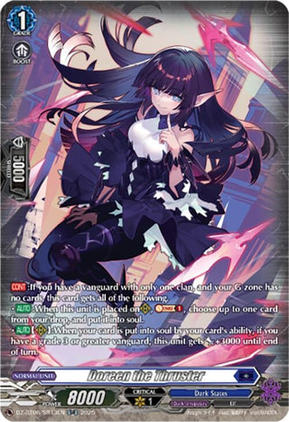 Image for Doreen the Thruster (SR) (DZ-BT06/SR13EN) [DZ-BT06: Generation Dragenesis] - Cardfight Vanguard