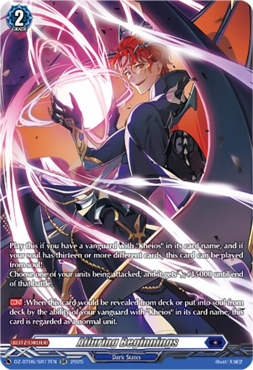 Image for Alluring Beginnings (SR) (DZ-BT06/SR17EN) [DZ-BT06: Generation Dragenesis] - Cardfight Vanguard