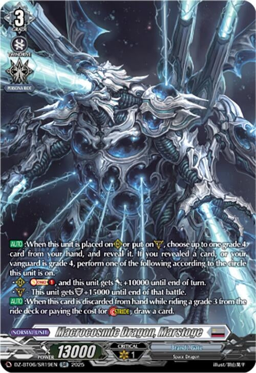 Image for Macrocosmic Dragon, Marstoge (SR) (DZ-BT06/SR19EN) [DZ-BT06: Generation Dragenesis] - Cardfight Vanguard