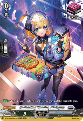 Image for Endearing Vendor, Mateyna (SR) (DZ-BT06/SR24EN) [DZ-BT06: Generation Dragenesis] - Cardfight Vanguard