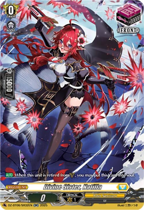 Image for Divine Sister, Natilla (SR) (DZ-BT06/SR32EN) [DZ-BT06: Generation Dragenesis] - Cardfight Vanguard