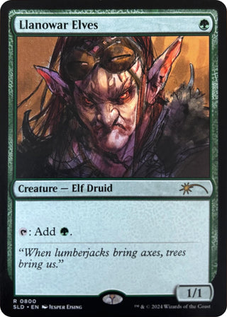 Image for Llanowar Elves (0800) (800) (Secret Lair Drop Series) - Magic: The Gathering