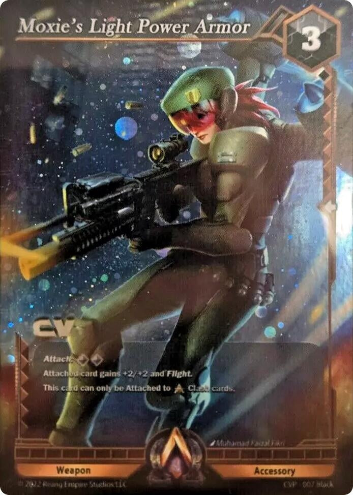 Image for Moxie's Light Power Armor (Collectors Vault Promo) (CVP-007) [Alpha Clash Promo Cards] - Alpha Clash