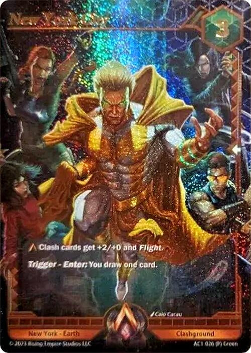 Image for New York City (Alternate Art) (AC1-026) [The Awakening Novel Kickstarter] - Alpha Clash