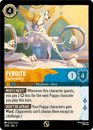 Image for Perdita - Playful Mother (21) [Disney Lorcana Promo Cards] - Disney Lorcana