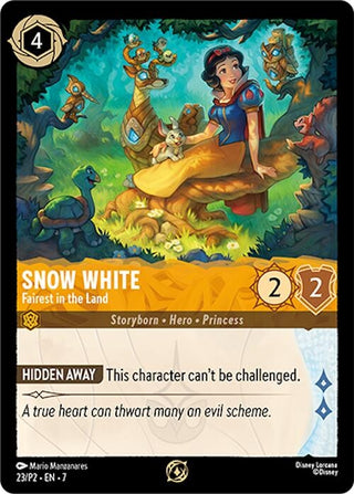 Image for Snow White - Fairest in the Land (23) [Disney Lorcana Promo Cards] - Disney Lorcana