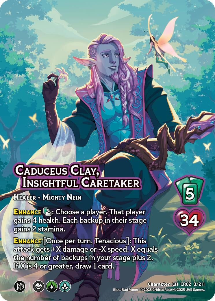 Image for Caduceus Clay, Insightful Caretaker (3/211) (Critical Role: Heroes of Exandria) - UniVersus