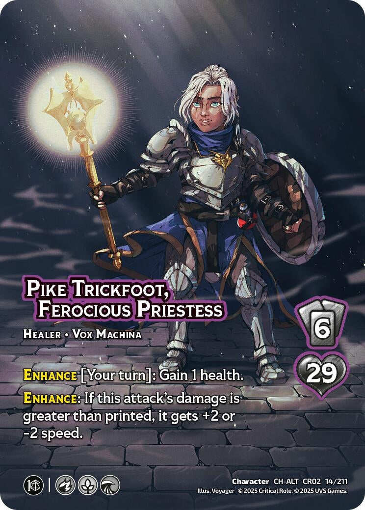 Image for Pike Trickfoot, Ferocious Priestess (Alternate Art) (14/211) (Critical Role: Heroes of Exandria) - UniVersus