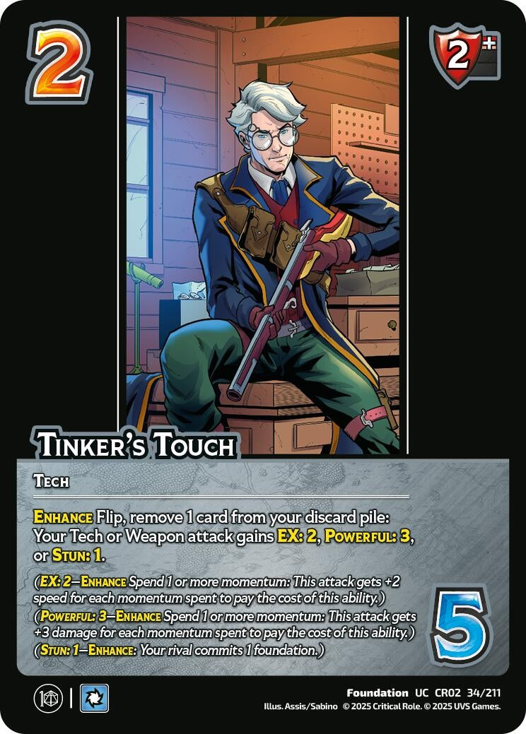Image for Tinker's Touch (34/211) (Critical Role: Heroes of Exandria) - UniVersus