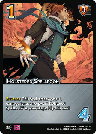 Image for Holstered Spellbook (44/211) (Critical Role: Heroes of Exandria) - UniVersus