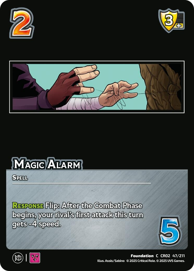 Image for Magic Alarm (47/211) (Critical Role: Heroes of Exandria) - UniVersus