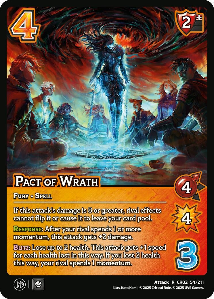 Image for Pact of Wrath (54/211) (Critical Role: Heroes of Exandria) - UniVersus