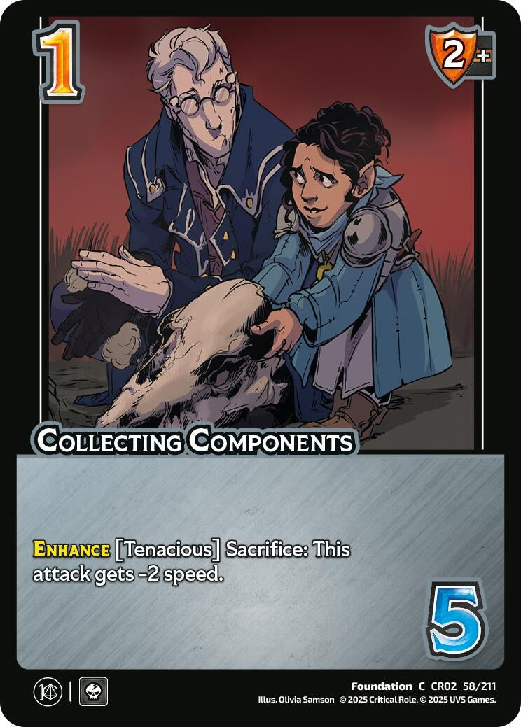 Image for Collecting Components (58/211) (Critical Role: Heroes of Exandria) - UniVersus