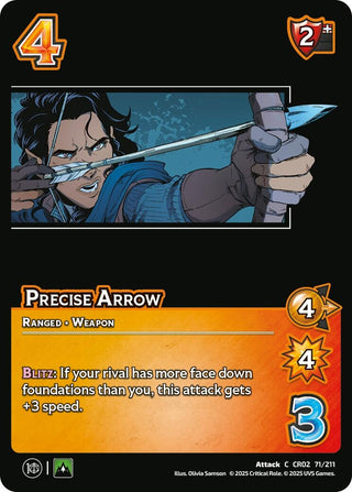 Image for Precise Arrow (71/211) (Critical Role: Heroes of Exandria) - UniVersus