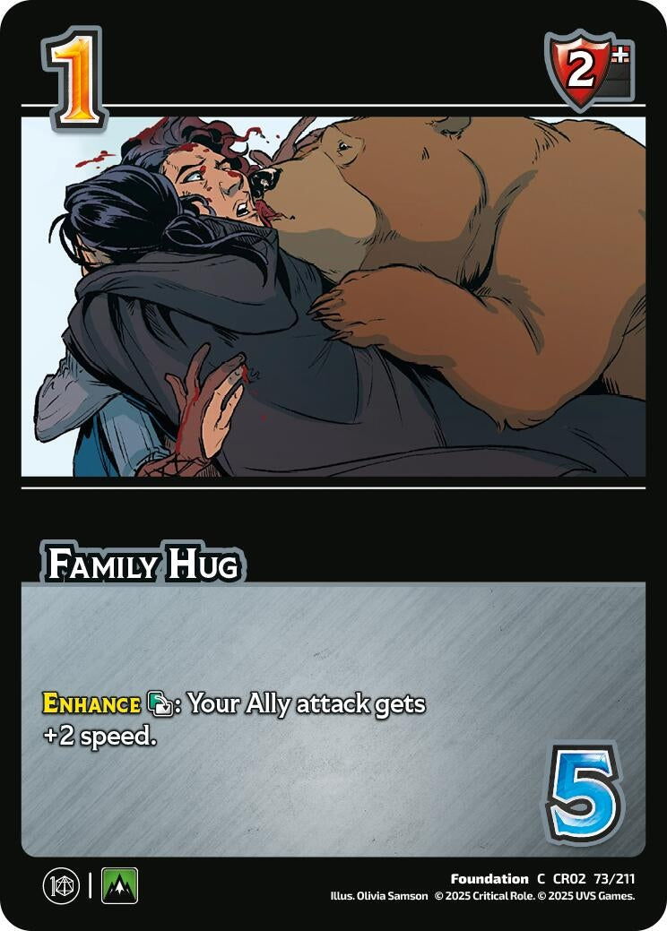 Image for Family Hug (73/211) (Critical Role: Heroes of Exandria) - UniVersus