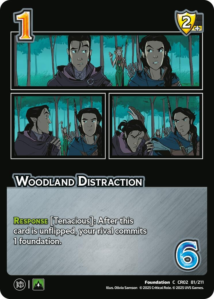 Image for Woodland Distraction (81/211) (Critical Role: Heroes of Exandria) - UniVersus