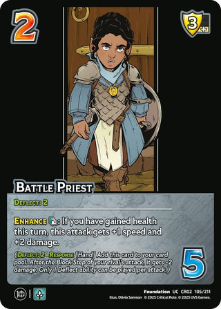 Image for Battle Priest (105/211) (Critical Role: Heroes of Exandria) - UniVersus
