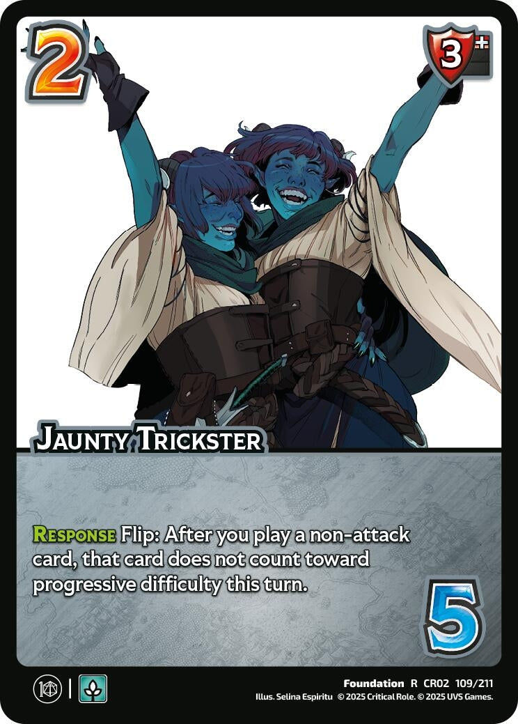 Image for Jaunty Trickster (109/211) (Critical Role: Heroes of Exandria) - UniVersus
