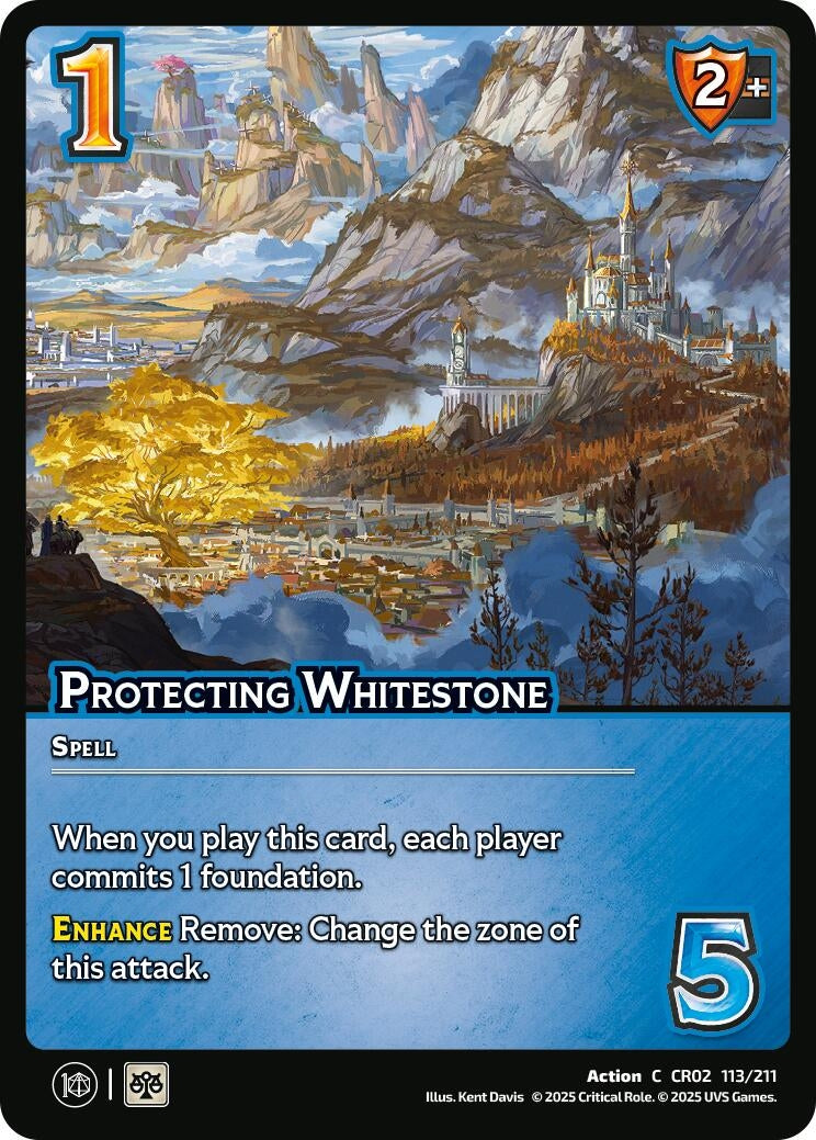 Image for Protecting Whitestone (113/211) (Critical Role: Heroes of Exandria) - UniVersus