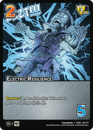 Image for Electric Resilience (125/211) (Critical Role: Heroes of Exandria) - UniVersus