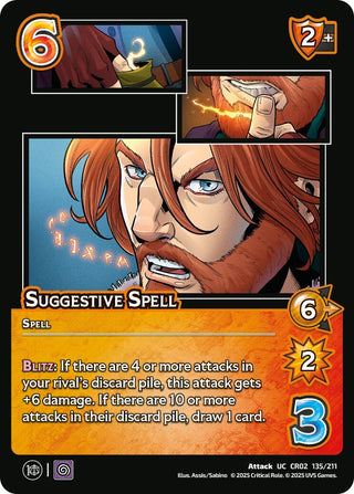 Image for Suggestive Spell (135/211) (Critical Role: Heroes of Exandria) - UniVersus