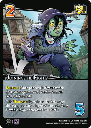 Image for Joining the Fight (140/211) (Critical Role: Heroes of Exandria) - UniVersus